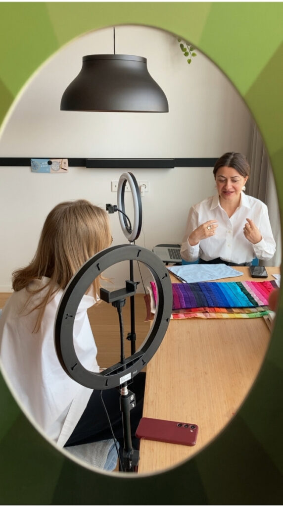 Farvewellness farveanalyse session introduktion